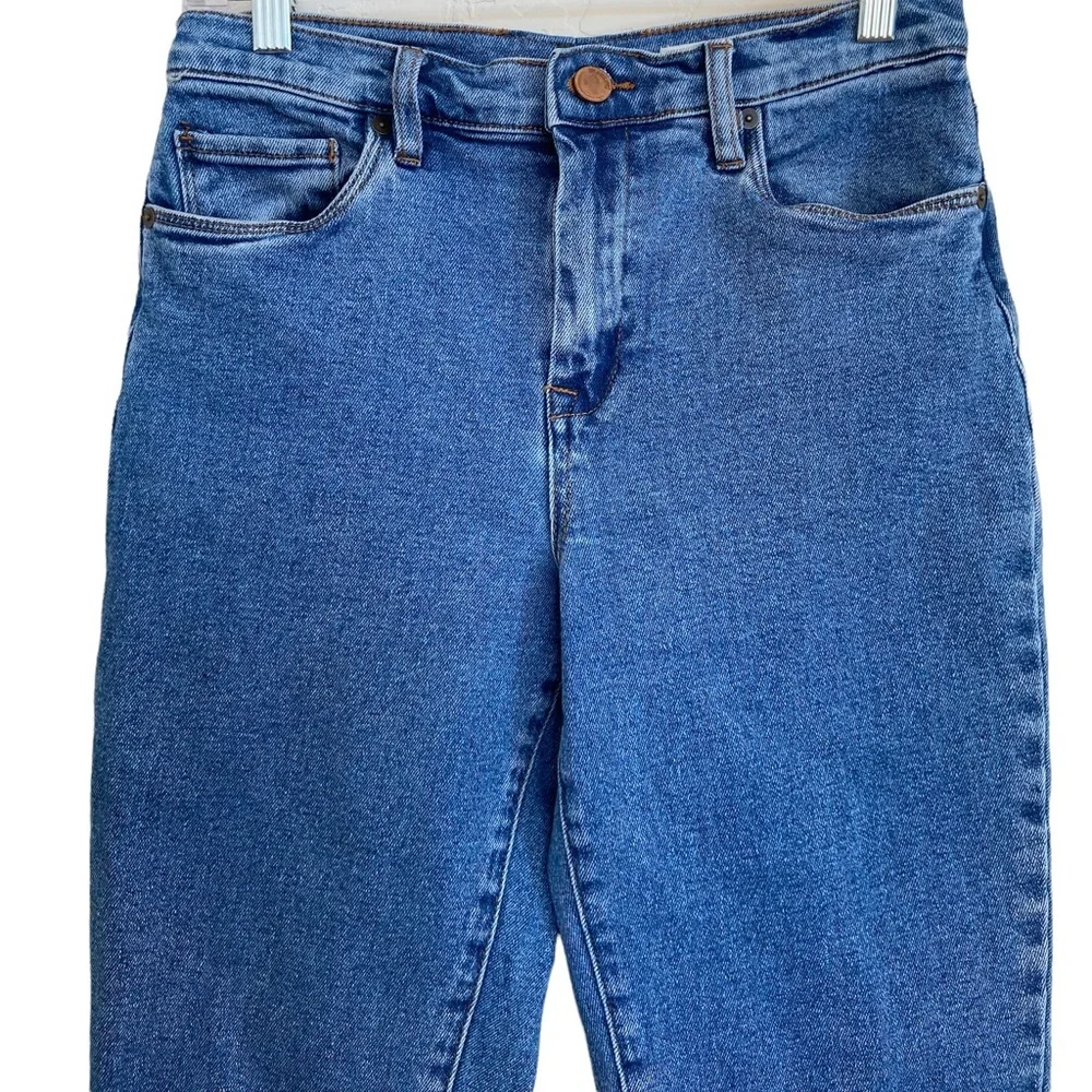 Blank NYC Madison High Rise Straight Crop Jeans